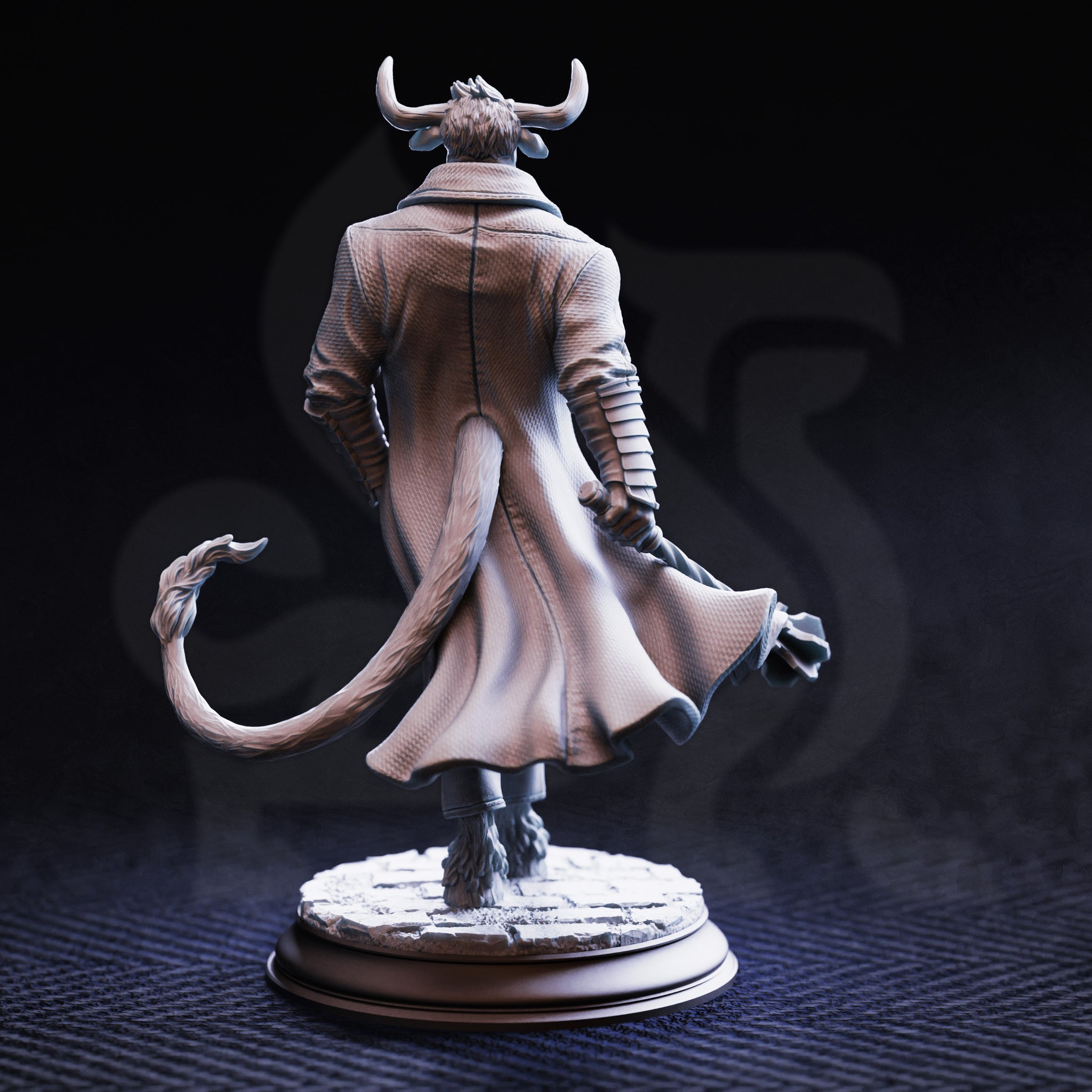 Marchese di Houf - Boss of Nova-Rossa // DND Minotaur Miniature