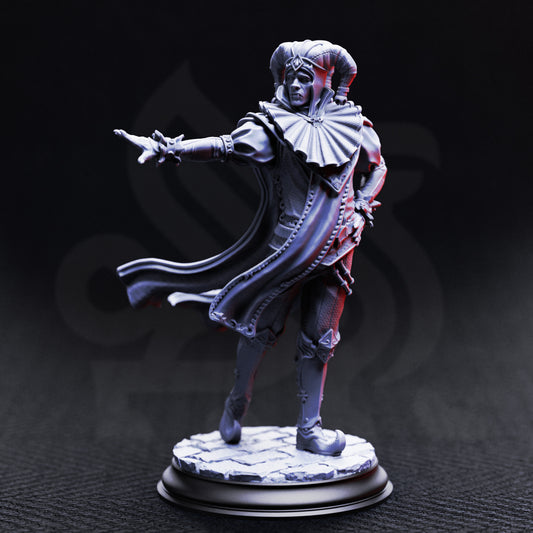 Melancholy - Vampire Jester - Unmasked / 25mm - Miniature