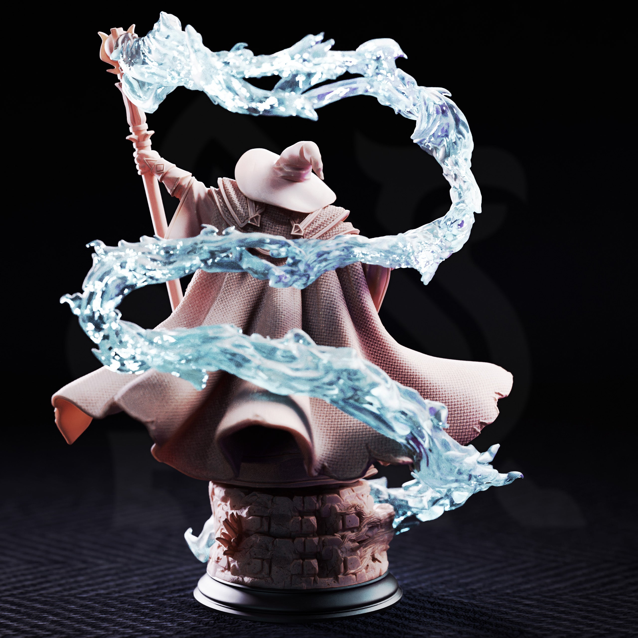 Merlin of Monmouth - Elder Wizard // D&D Miniature