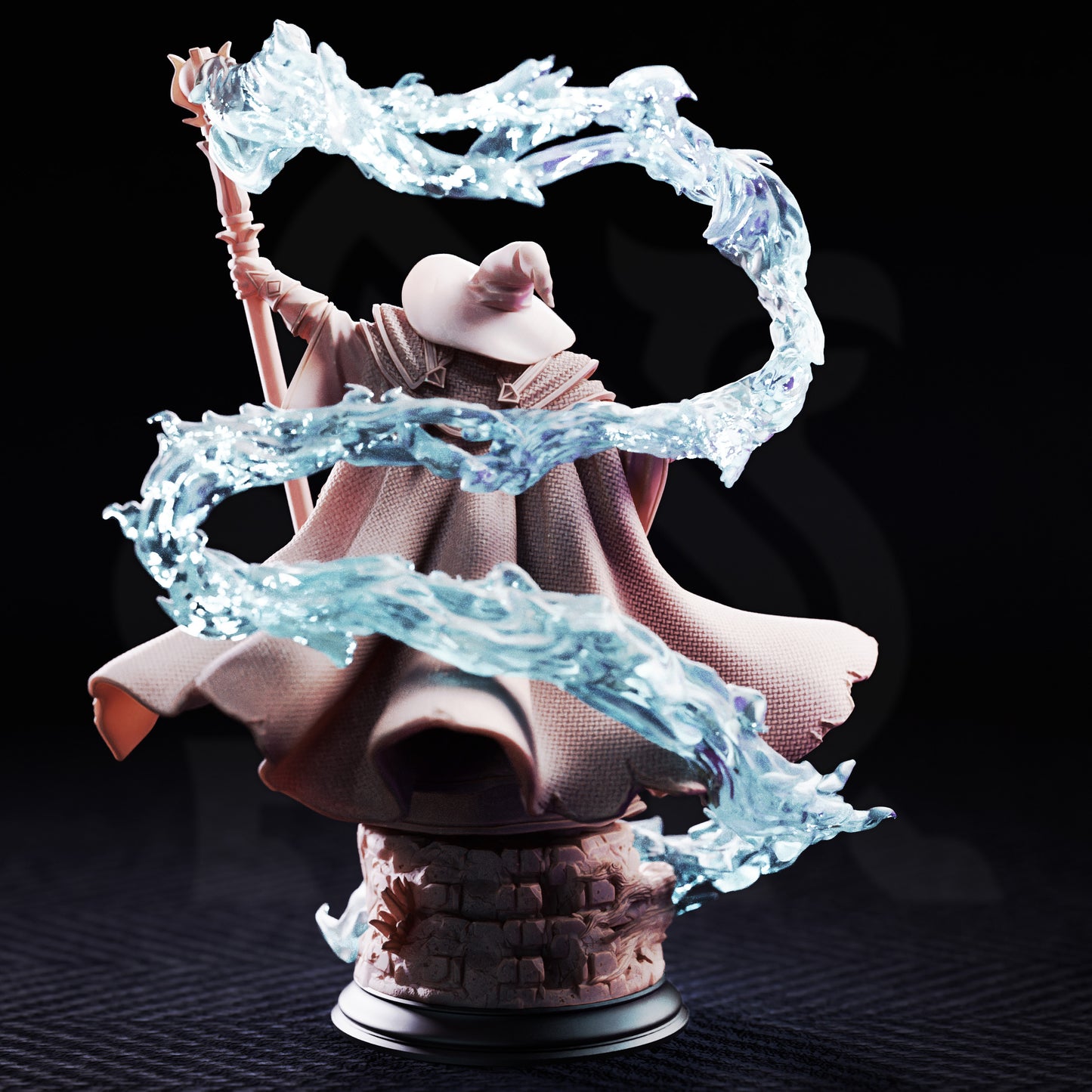 Merlin of Monmouth - Elder Wizard // D&D Miniature