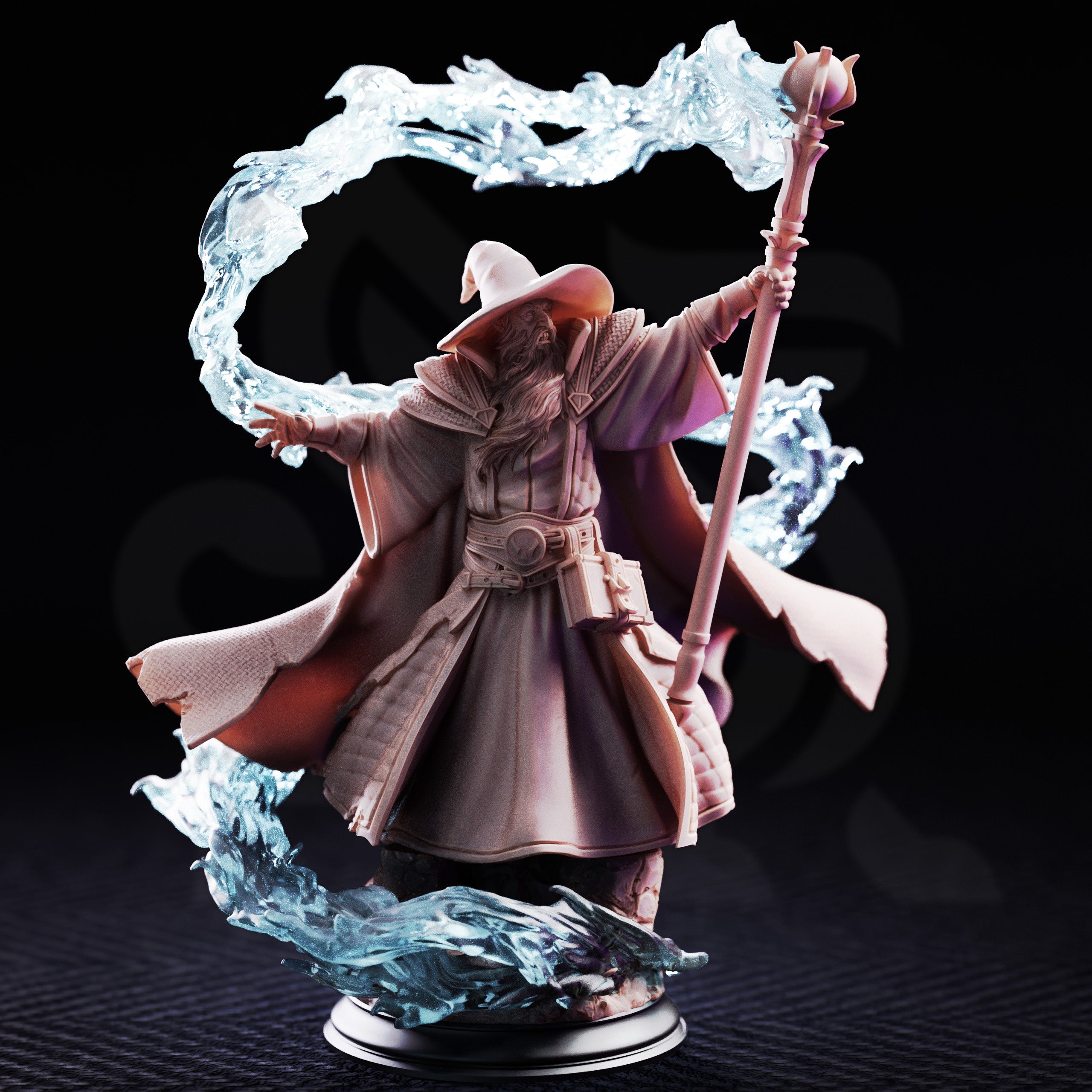 Merlin of Monmouth - Elder Wizard // D&D Miniature