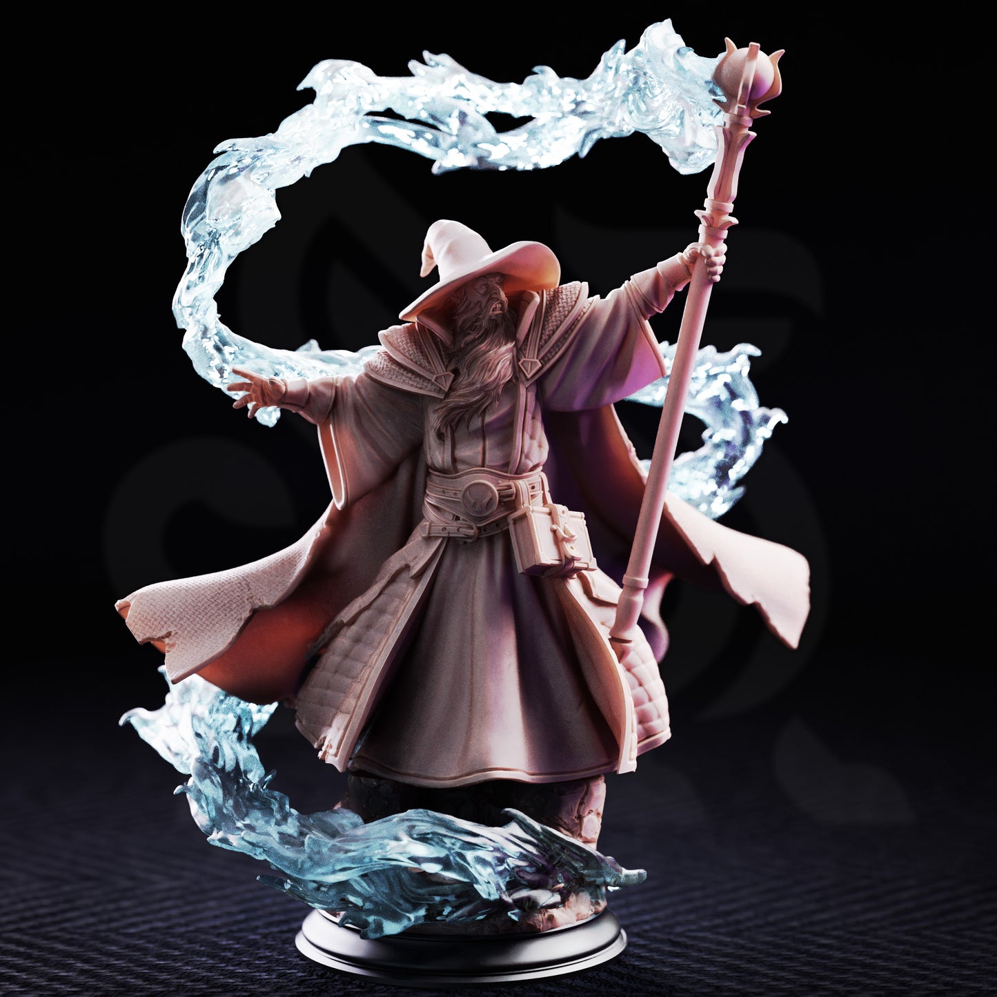Merlin of Monmouth - Elder Wizard // D&D Miniature