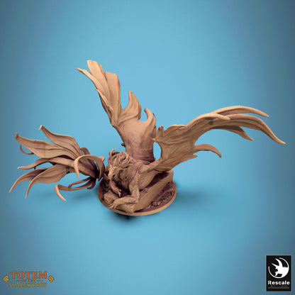 Metallic Brass Dragon