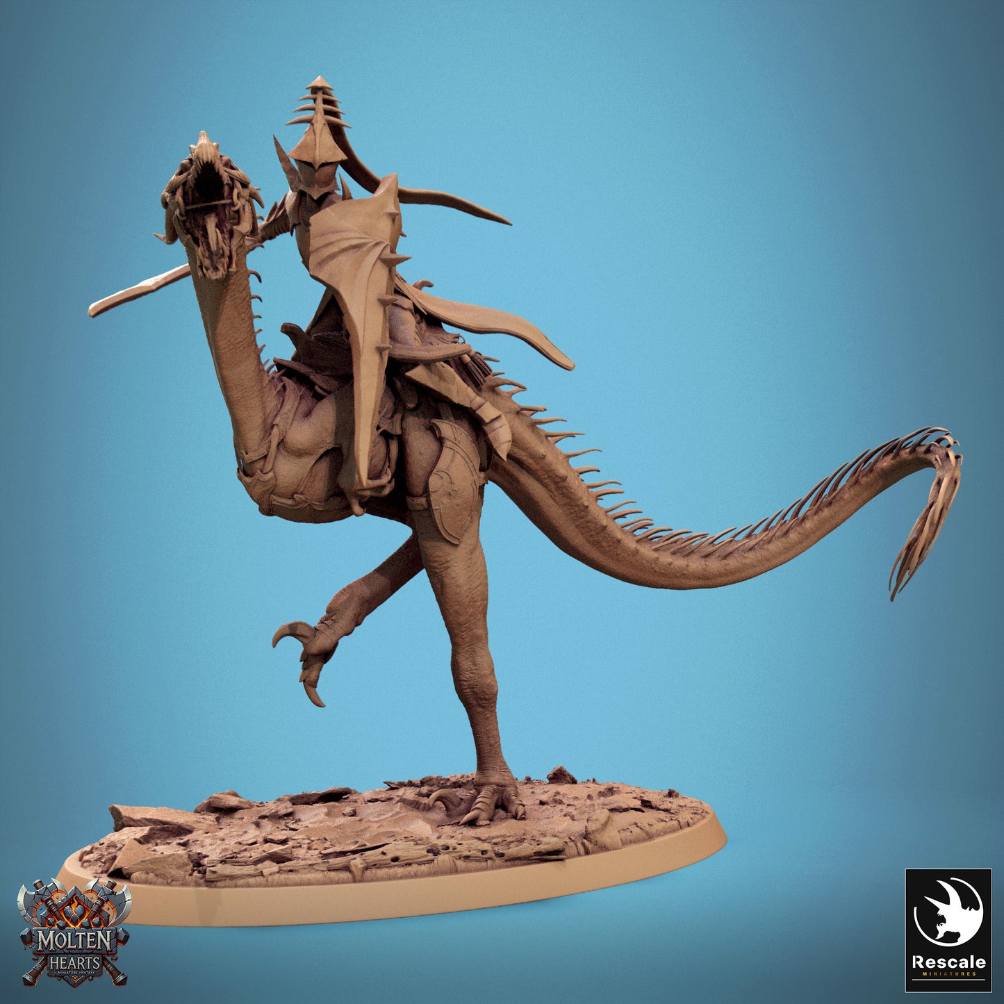 Velocisaurus - Mounted