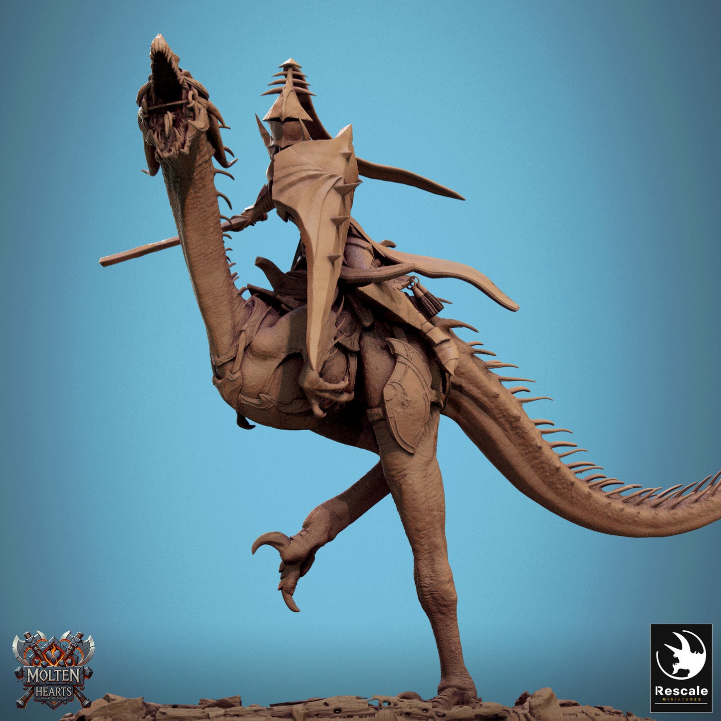 Velocisaurus - Mounted