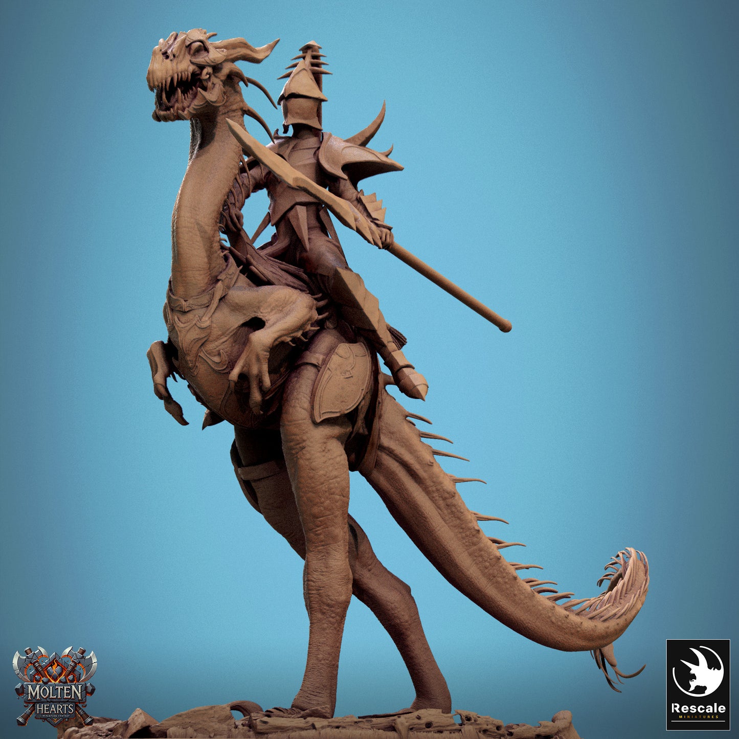 Velocisaurus - Mounted