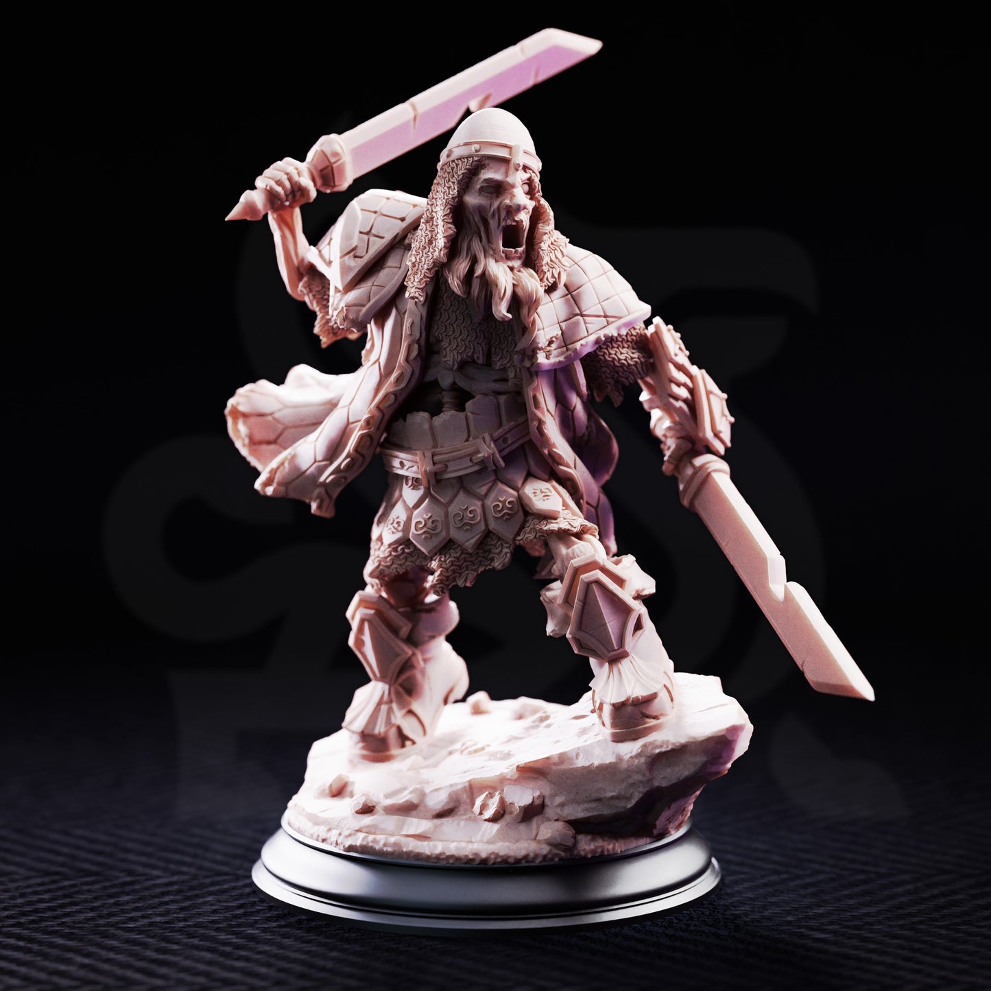 Undead Dwarven Brothers // D&D Miniature