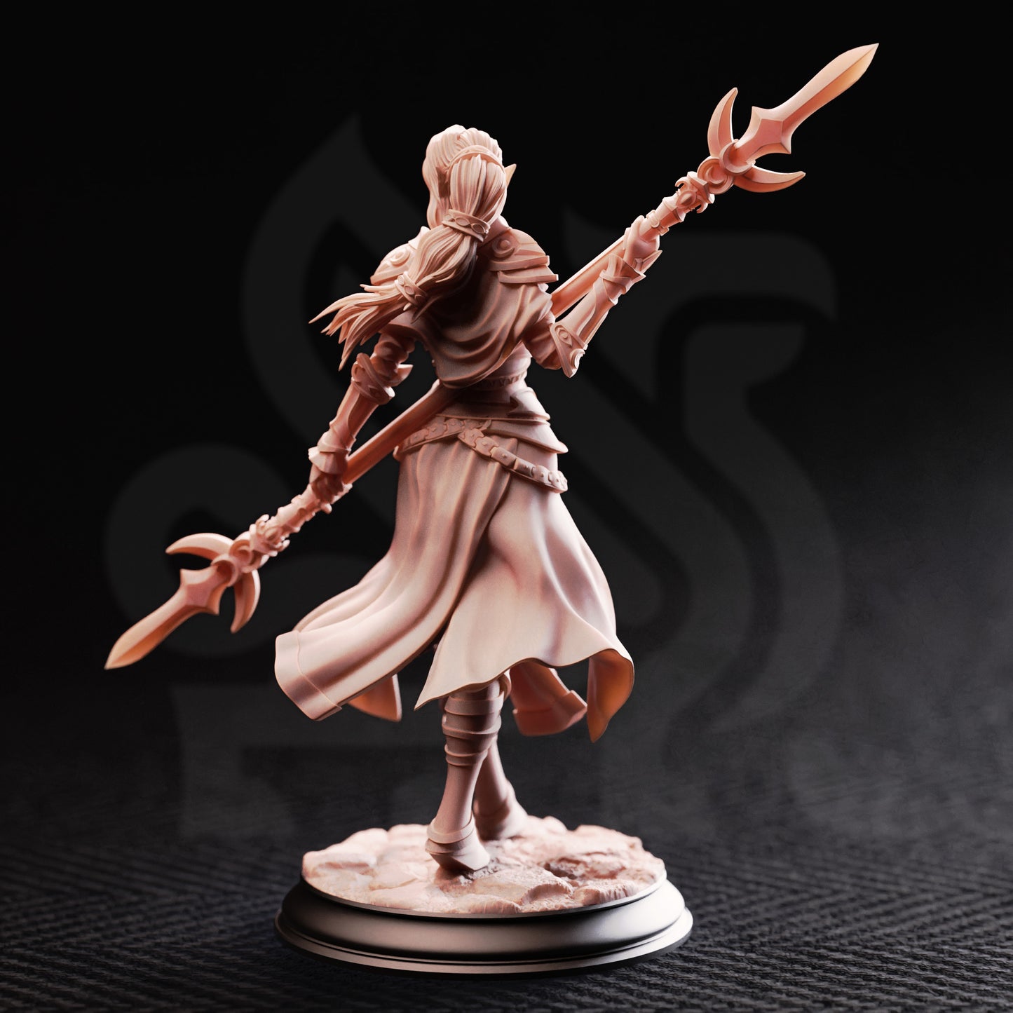 Ninera Glynvari - Blade of the Crescent Moon // D&D Miniature