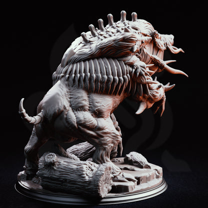 Nogoron - Blighted Giant Boar // D&D Miniature