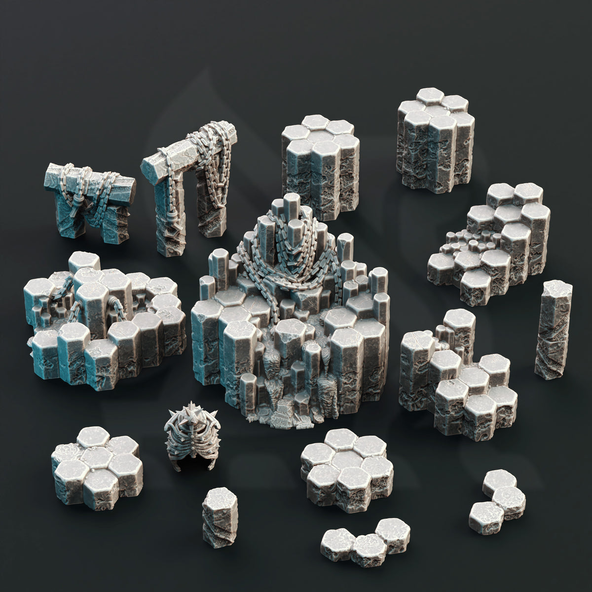 Nosmarka's Hellish Abyss - Terrain Set