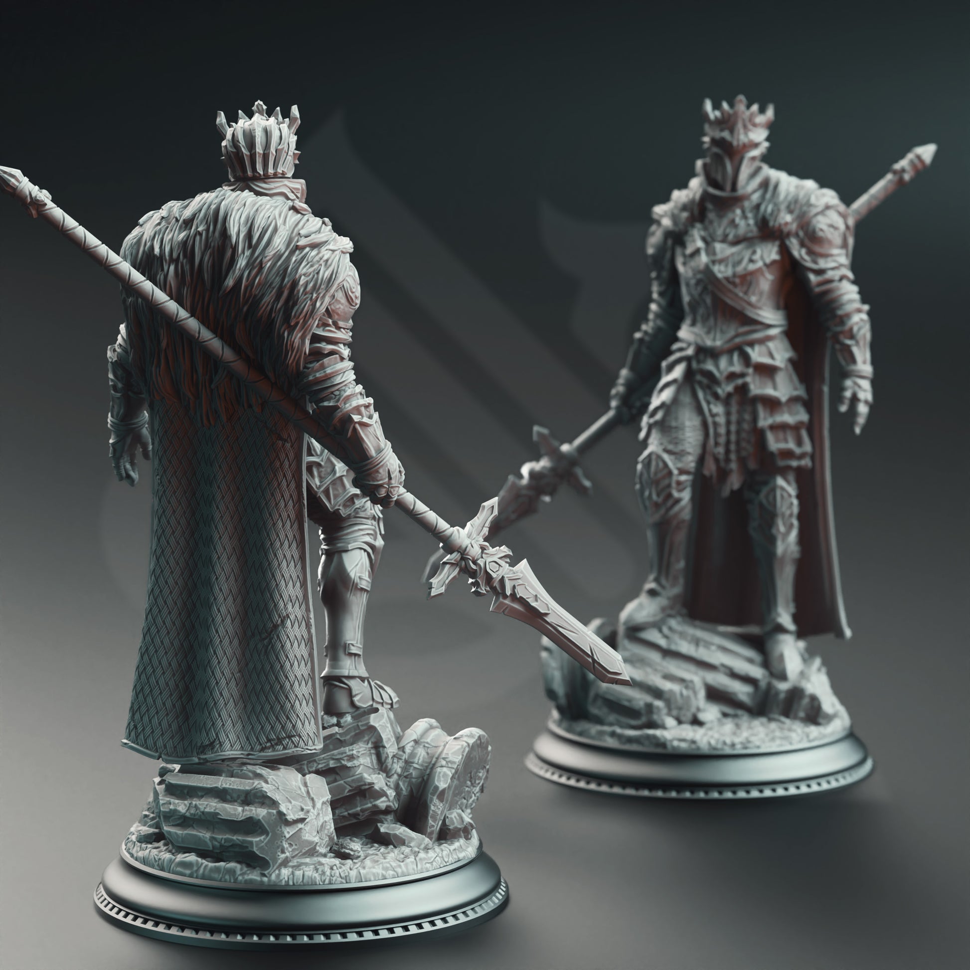 Dark Souls Black Knight Statue | FantasyForge