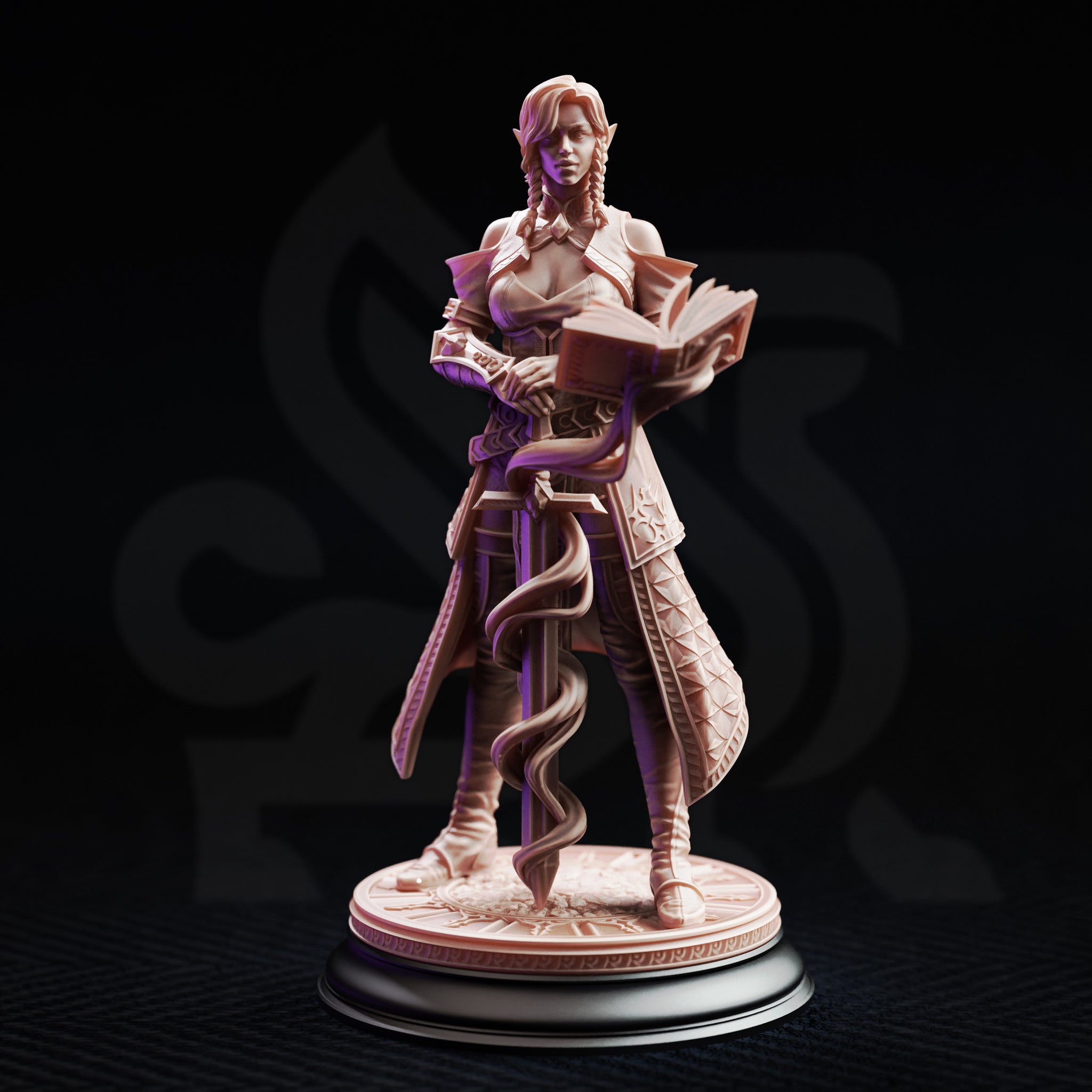 Proctor Synthelia - Sentinel of the University // D&D Miniature