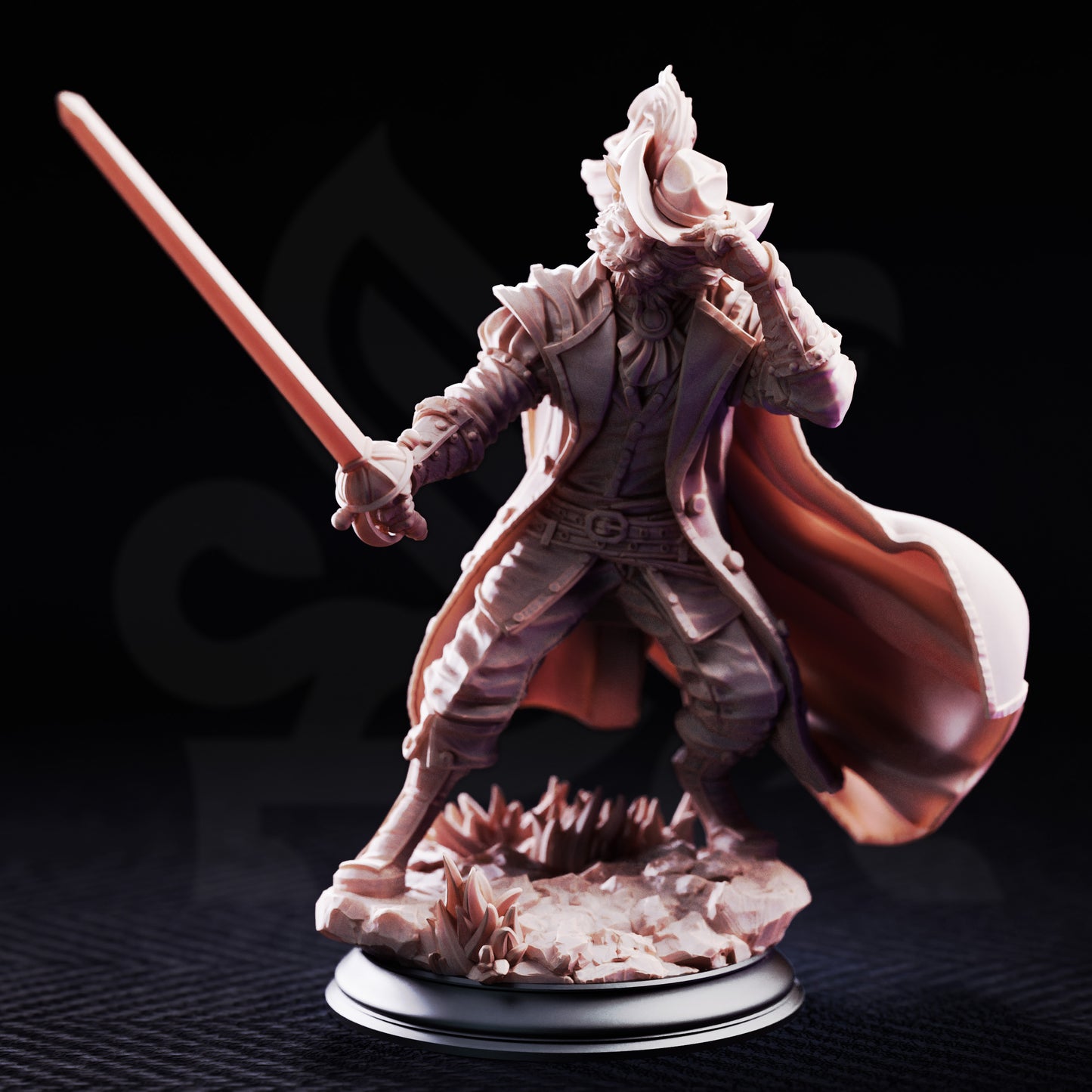 Puss-In-Boots - Tabaxi Fencer // D&D Miniature