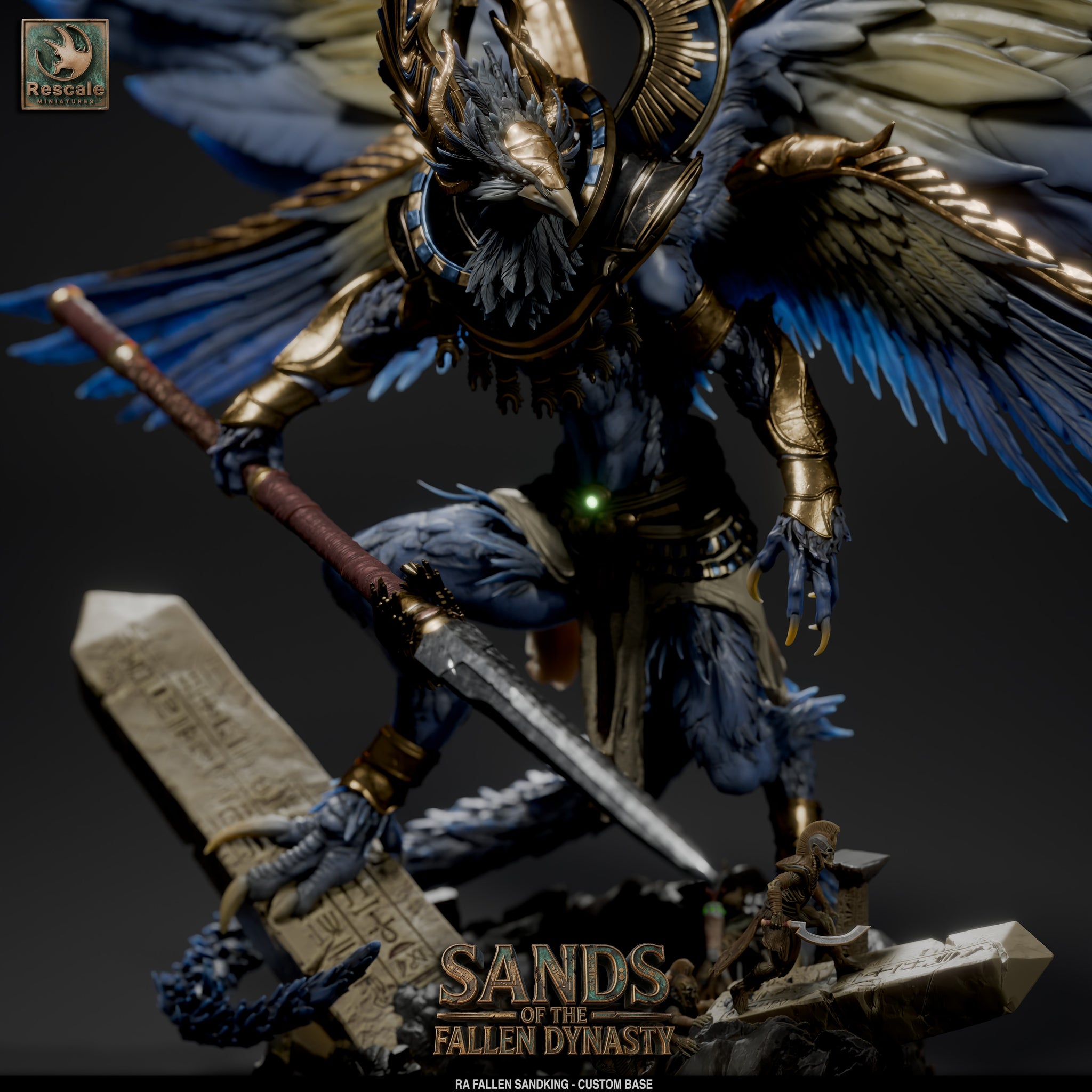 Ra, Fallen Sandking // D&D Miniature