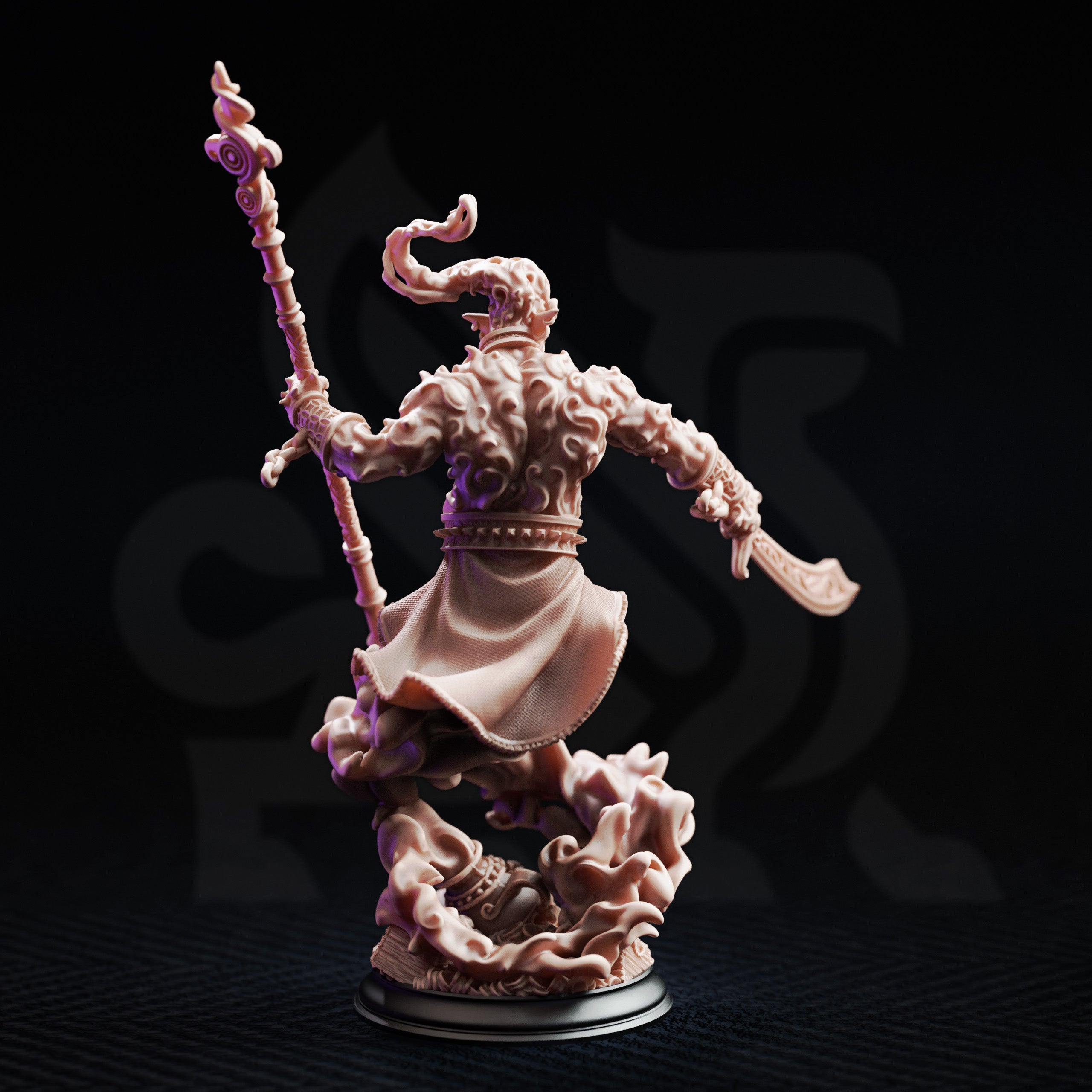Rabasa - Djinni in a Bottle // D&D Miniature
