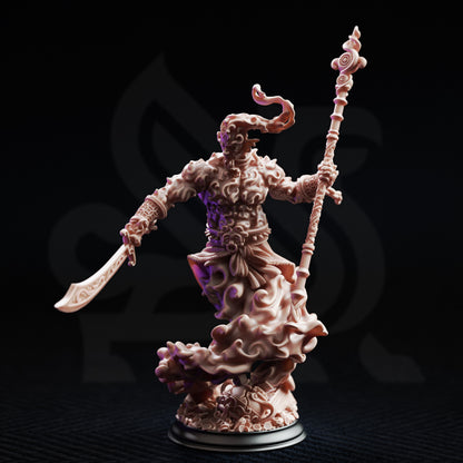 Rabasa - Djinni in a Bottle // D&D Miniature