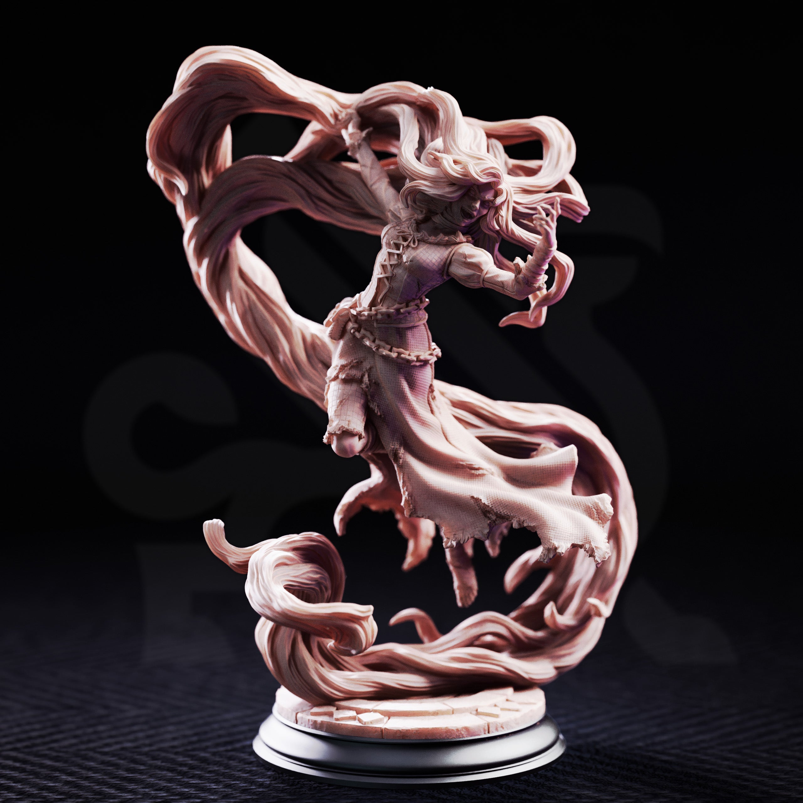 Rapunzel the Mad - Broken Princess // D&D Miniature