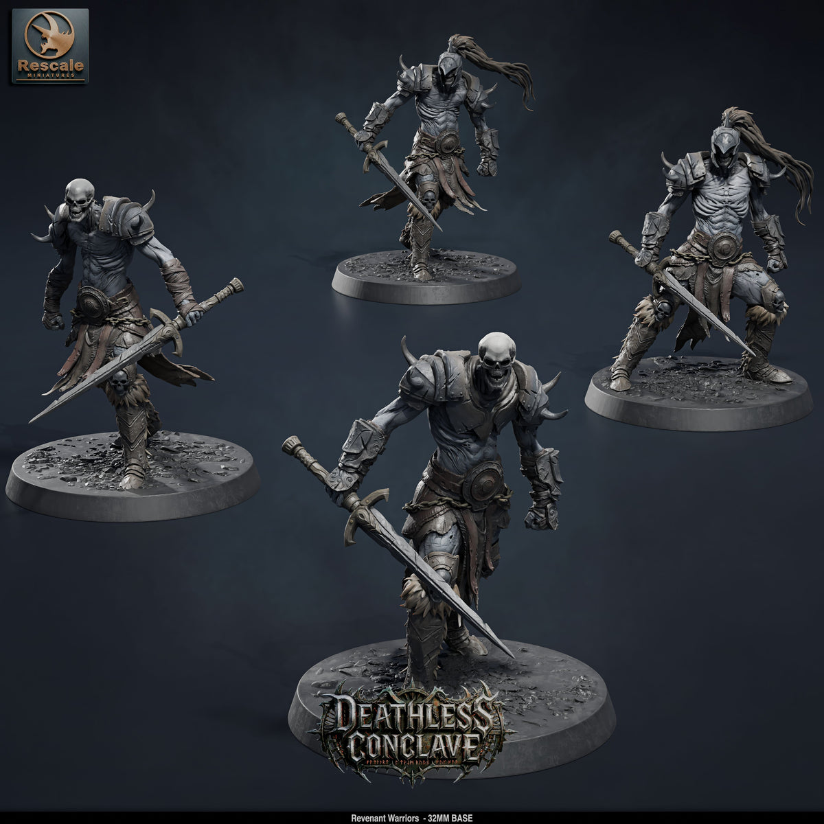 Revenant Warrior // D&D Miniature