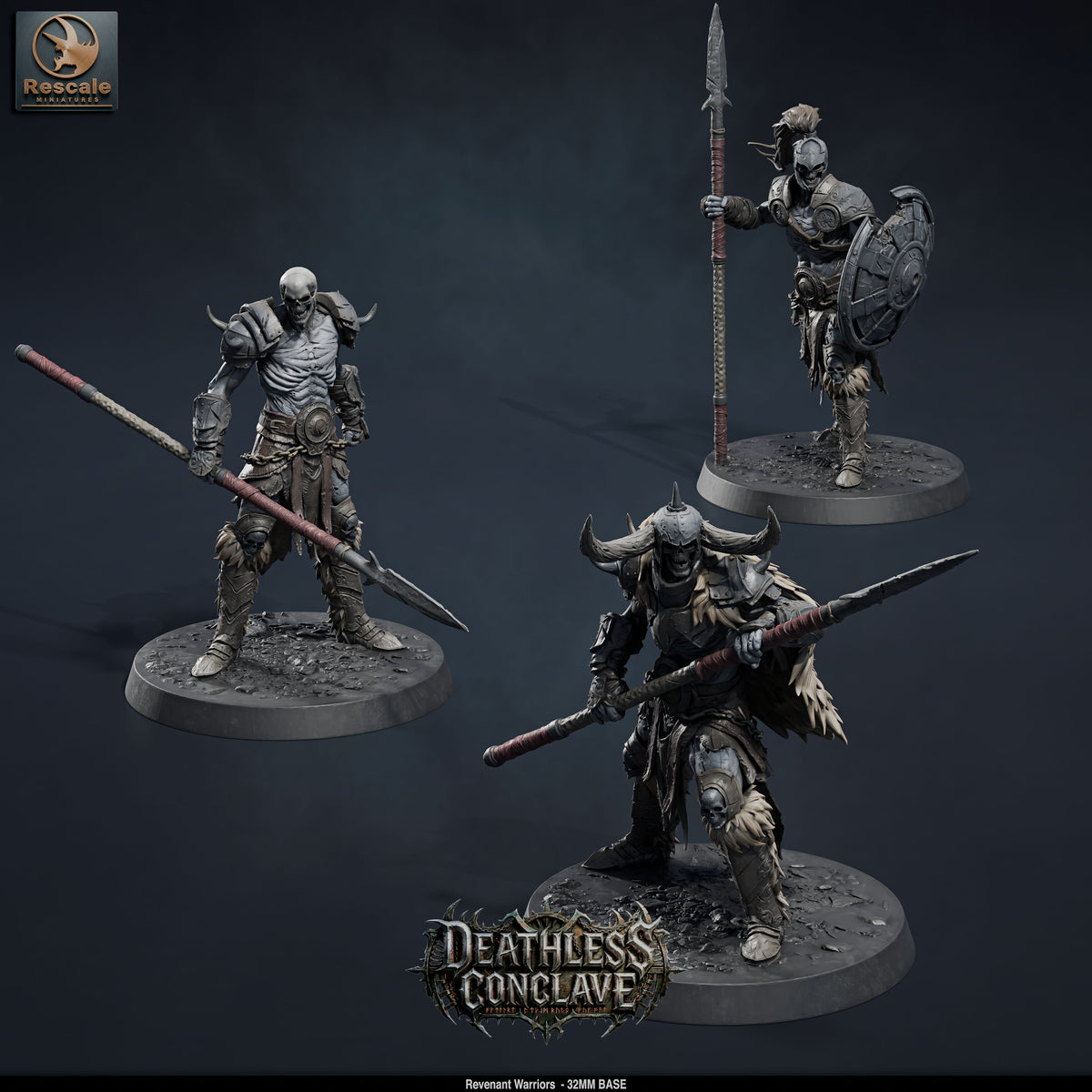 Revenant Warrior // D&D Miniature