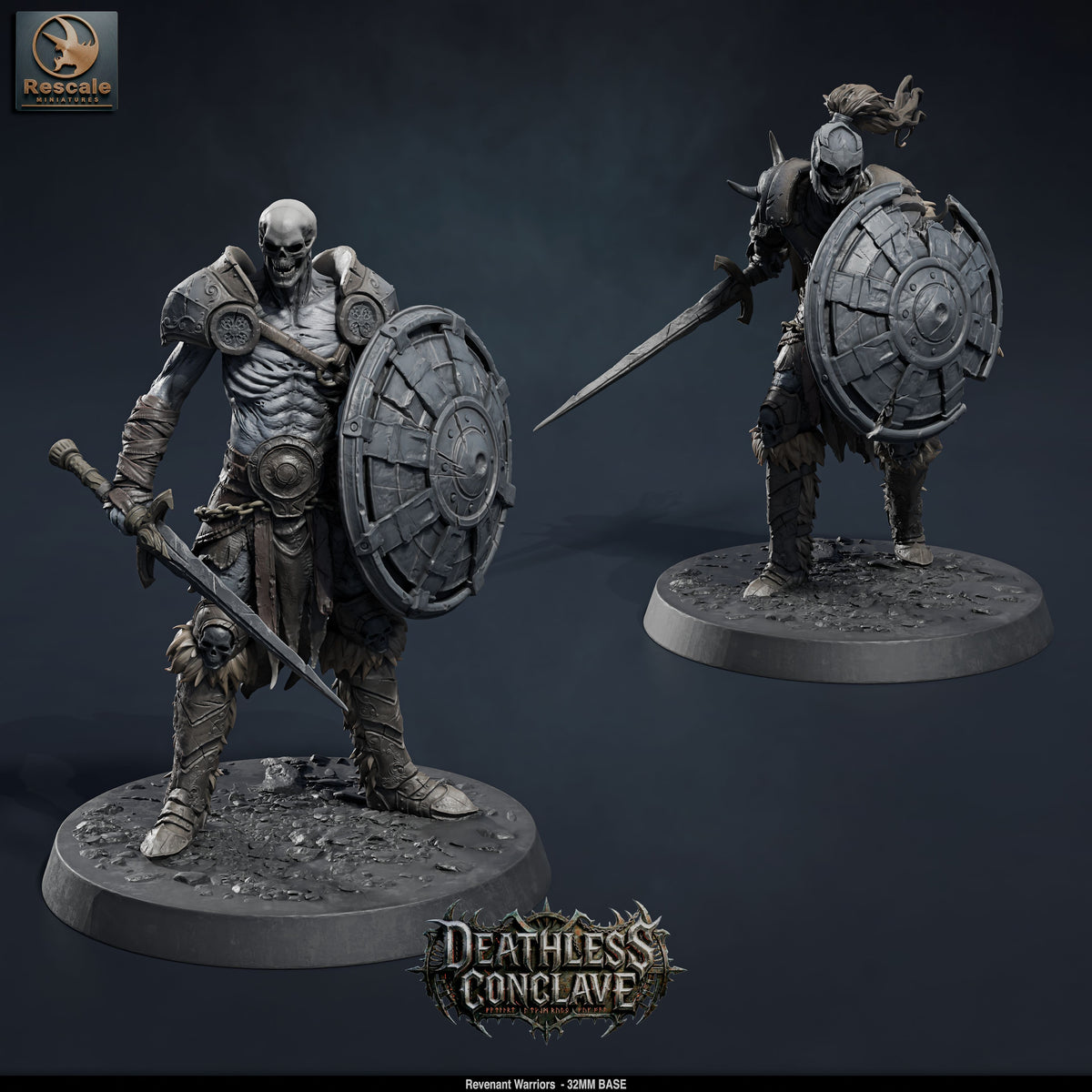 Revenant Warrior // D&D Miniature