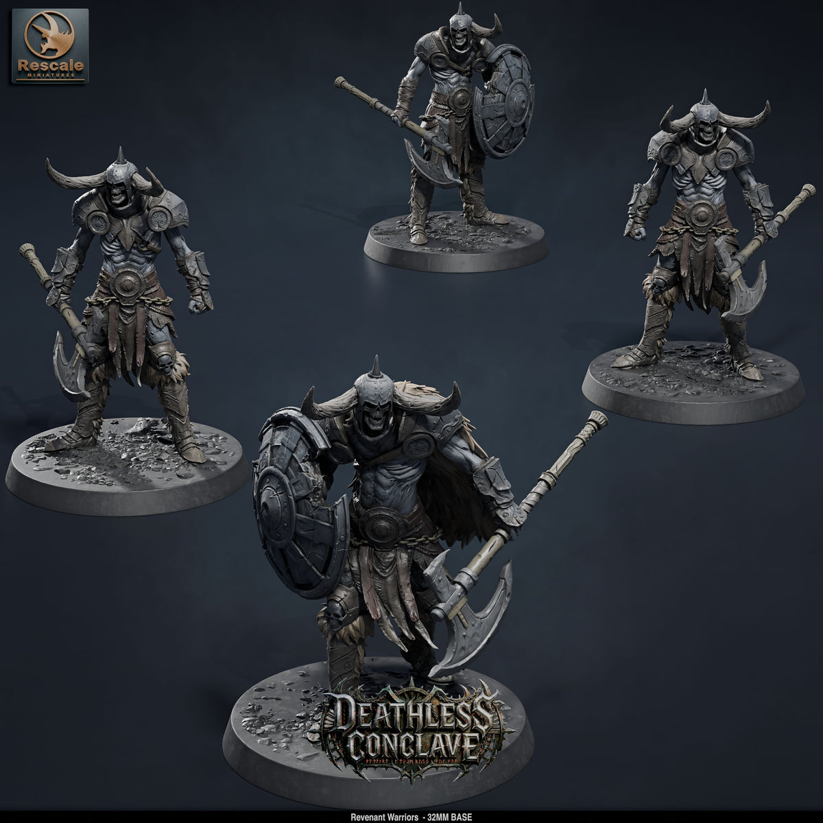 Revenant Warrior // D&D Miniature