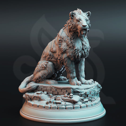 Sabka Giant Sabertooth Tiger –Printable Model | FantasyForge