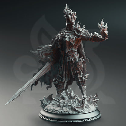 Burning Knight Figurine – Ser Elias Romania | FantasyForge