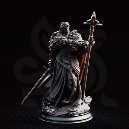 Silvia the Tearless - War Priestess // D&D Miniature