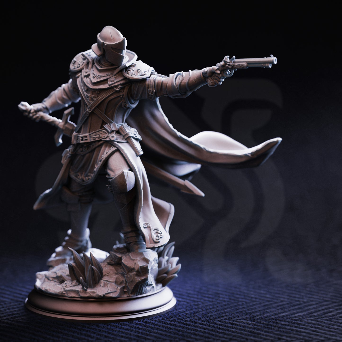 Ser Enidus - Fighter Gunslinger // DND Miniature