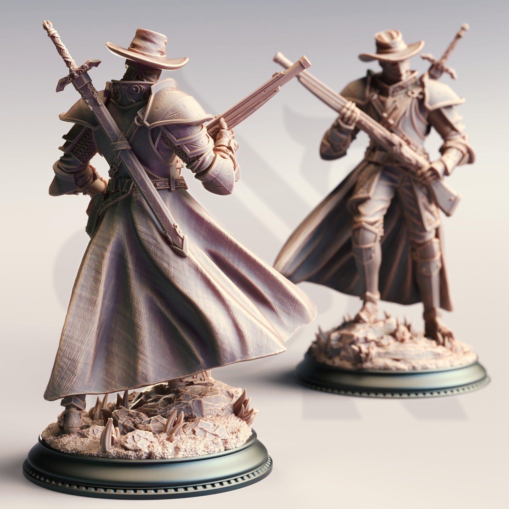 Sir Harian Southwall Figure - Gunslinger Inquisitor