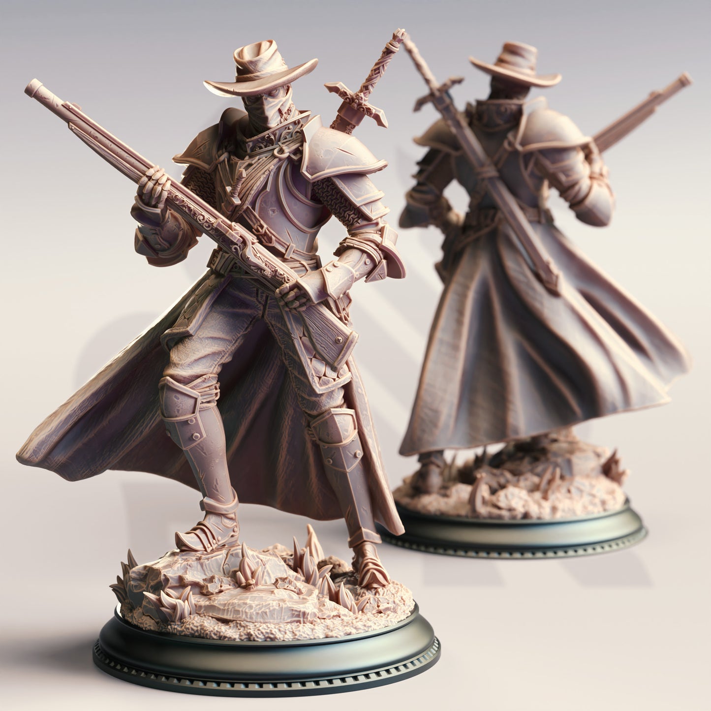 Sir Harian Southwall Figure - Gunslinger Inquisitor
