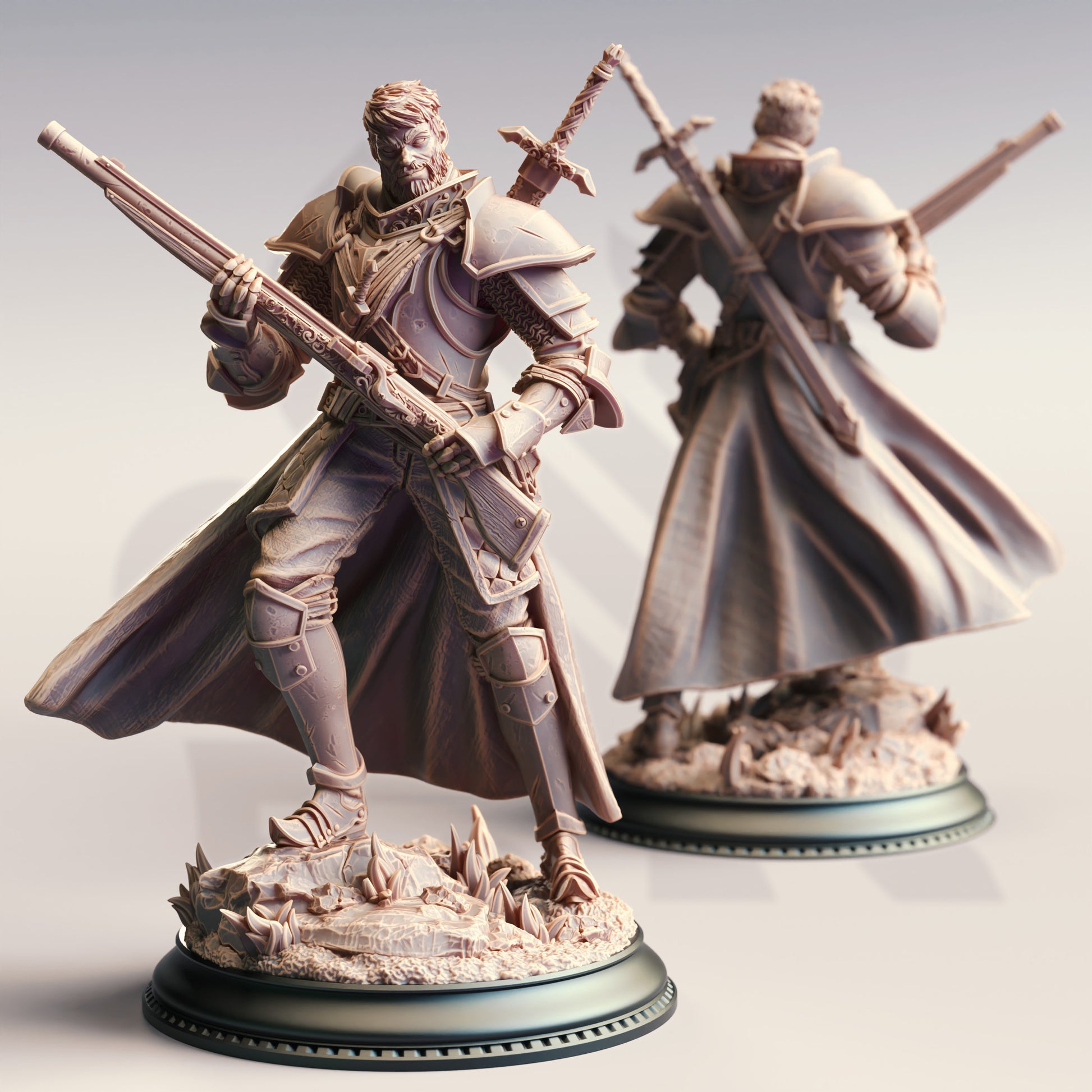 Sir Harian Southwall Figure - Gunslinger Inquisitor