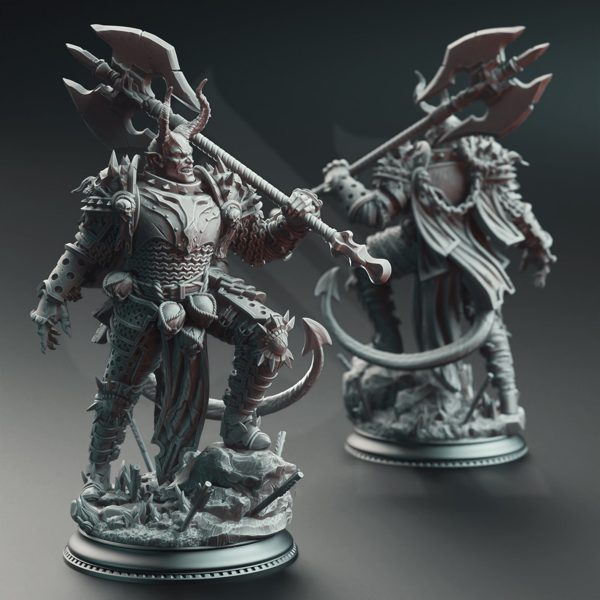 Skorn Skullsplitter Figure - Statue | FantasyForge