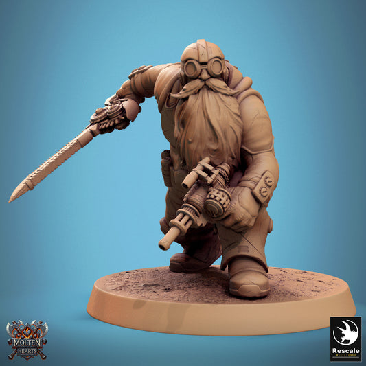 Dwarf Steampunk - Sword