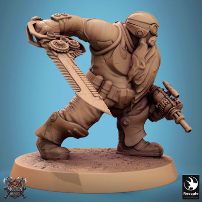 Dwarf Steampunk - Sword