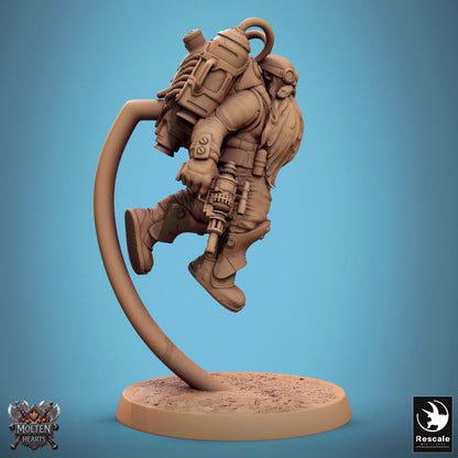 Dwarf Steampunk - Airborne Gun