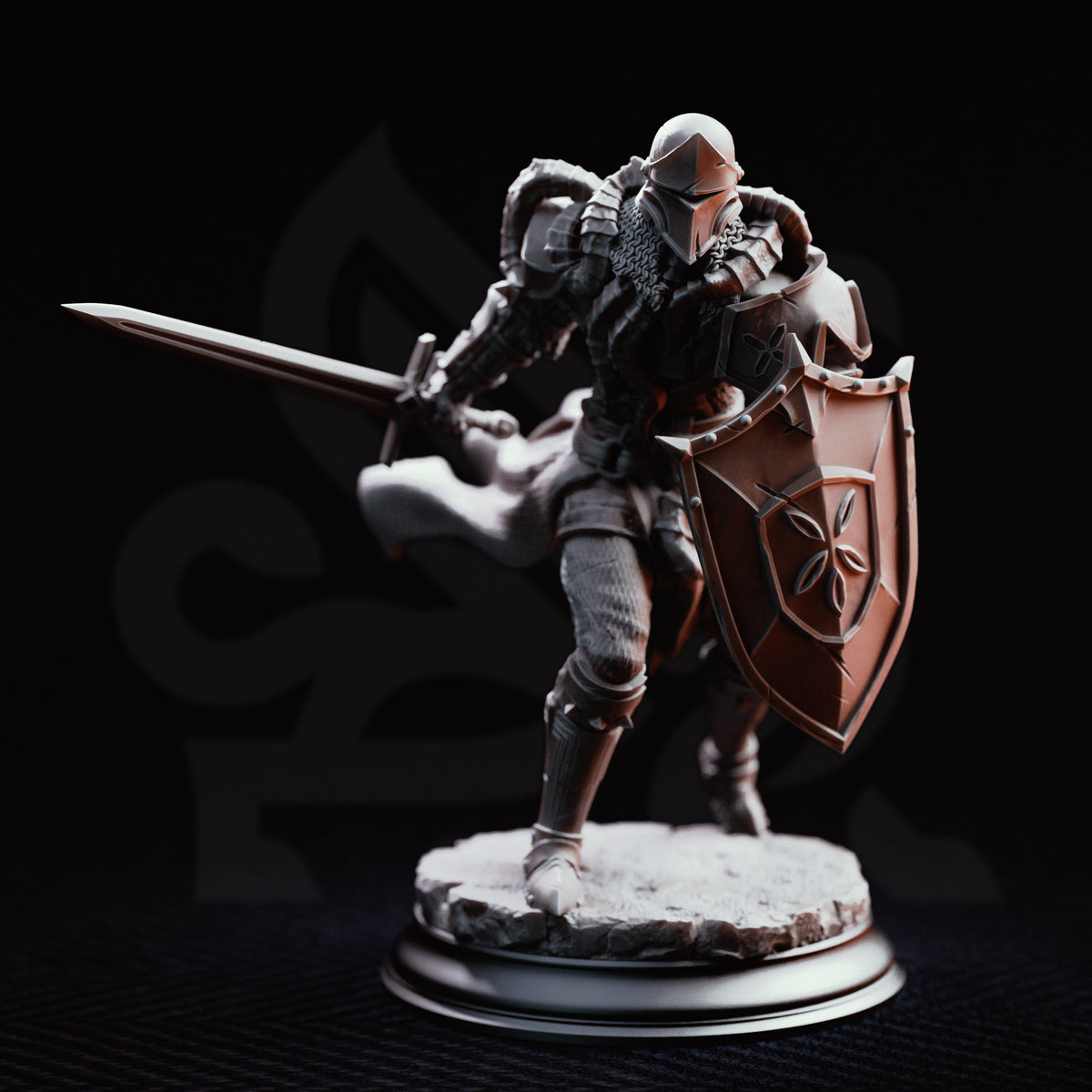 The Blight’s Warriors corrupted knights featuring decayed heavy armor, menacing weapons and grotesque blight-infested details with a dark fantasy warrior design
