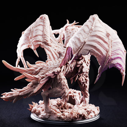 The Jabberwock - Monster of the Tulgey Wood // D&D Miniature Monstrosity