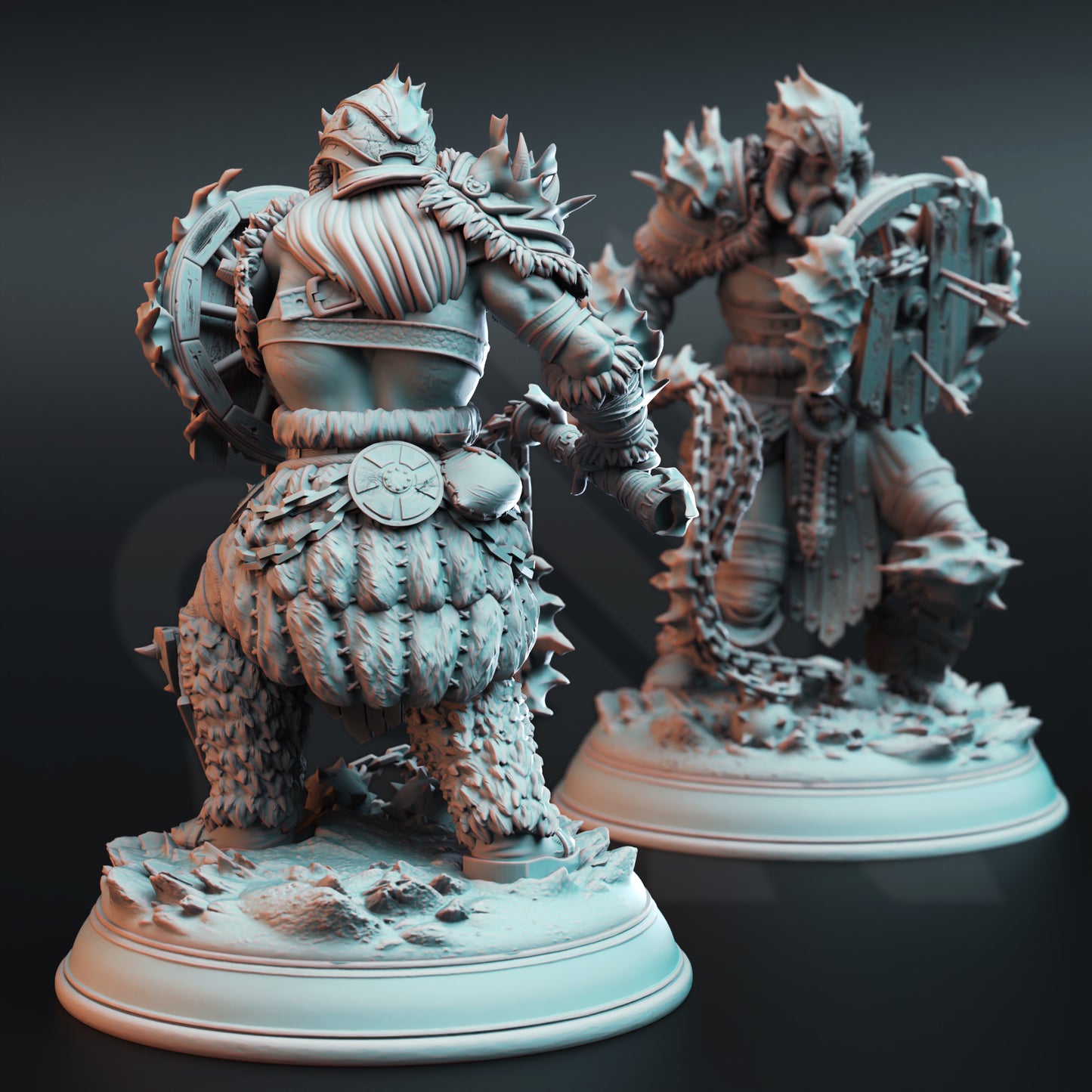 Snow Giants Figurines | FantasyForge Romania​