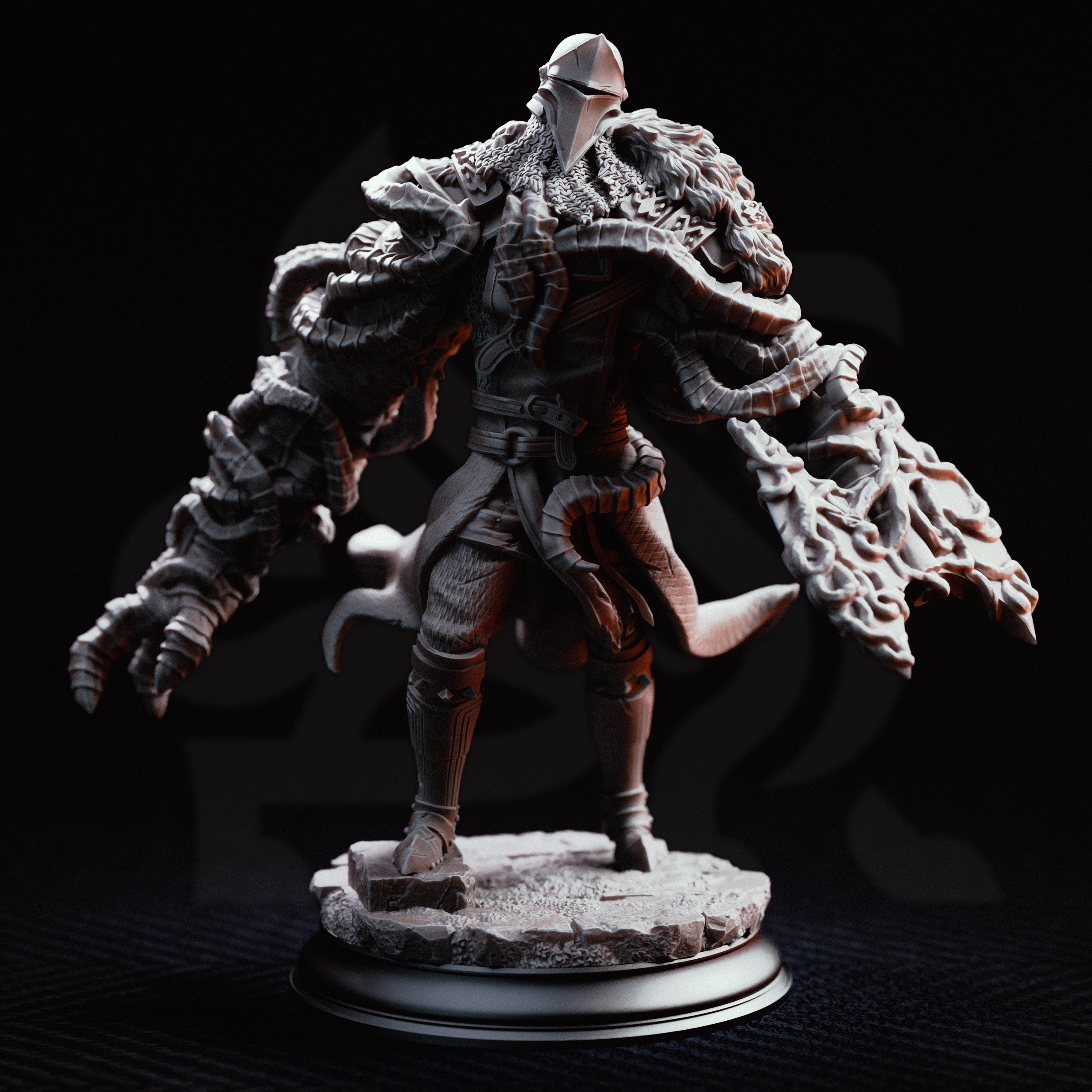 The Blight_s Warriors - Blighted Knights // D&D Miniature