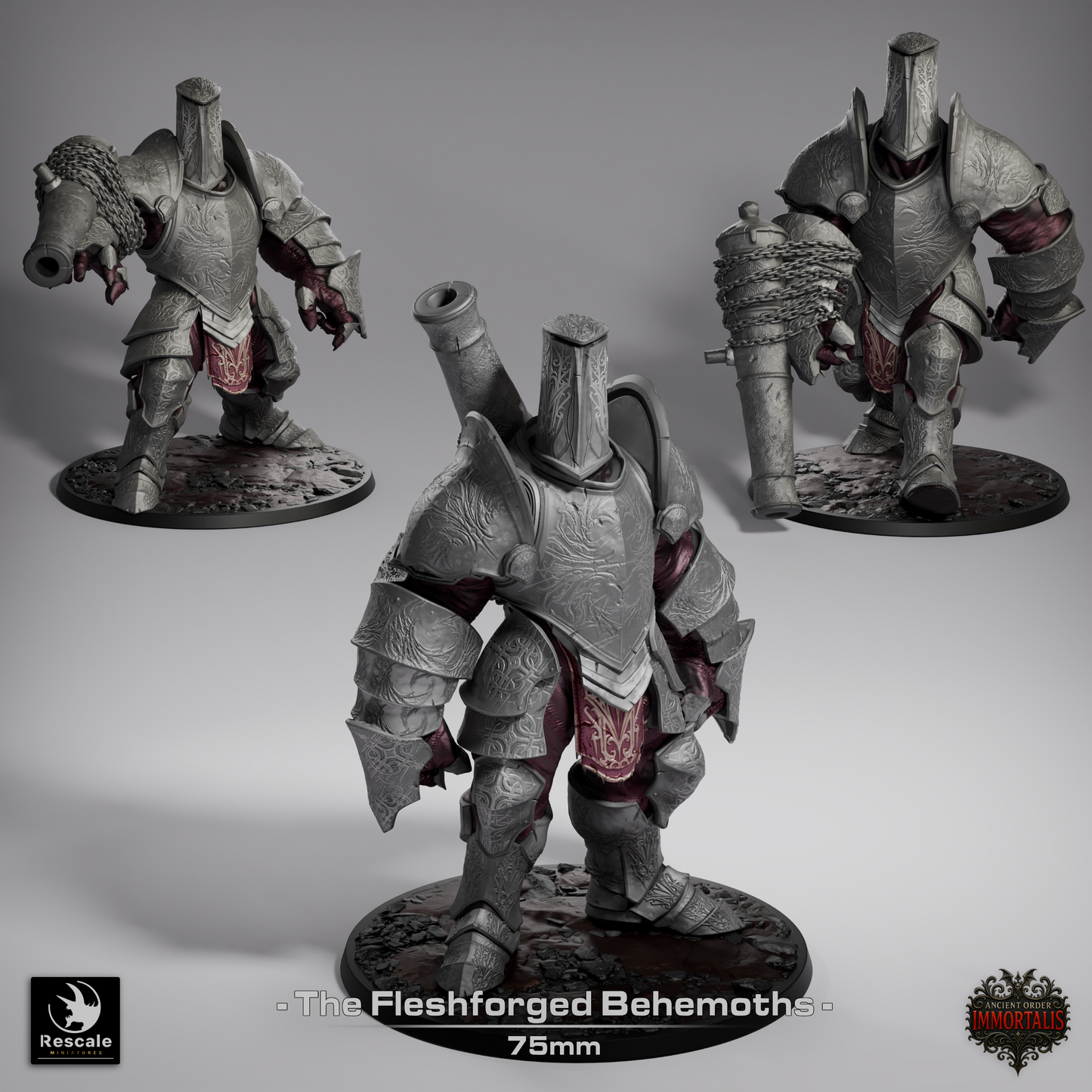 Fleshforged Behemoths // DND Abomination Miniature