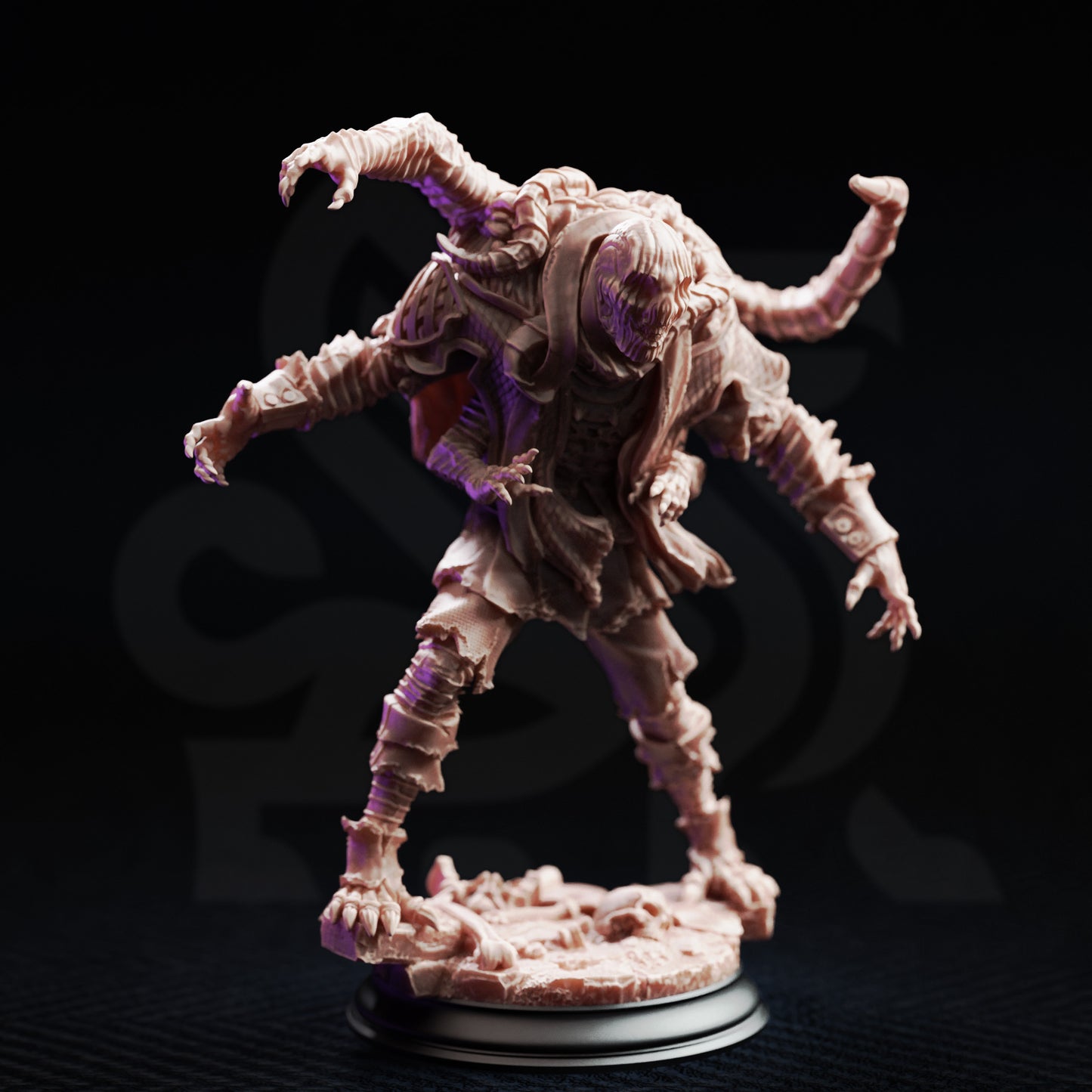 The Progressed - Blight Stricken Students // D&D Miniature