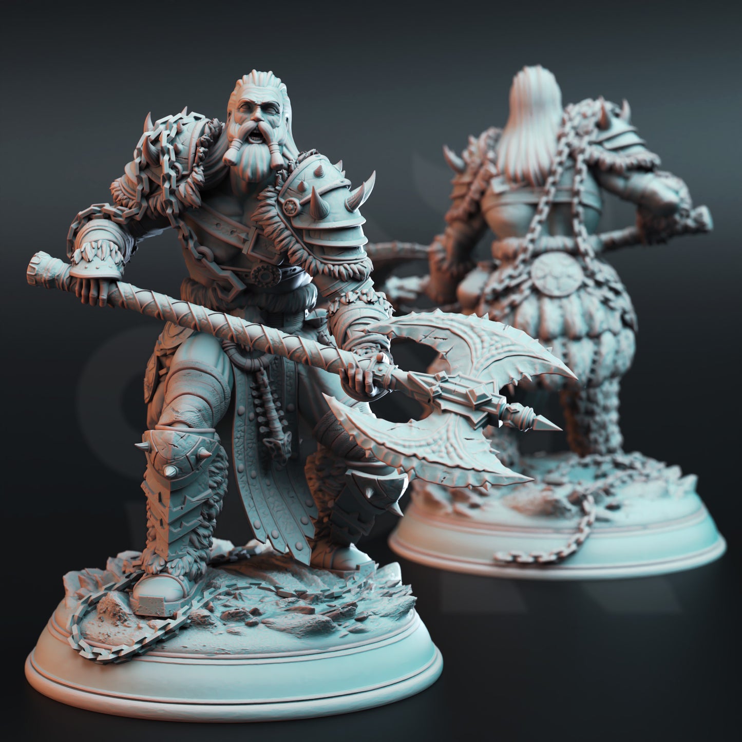 Snow Giants Figurines | FantasyForge Romania​
