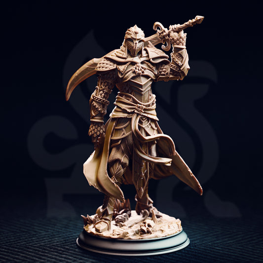Theubian - Champion of the Serpent // DND Miniature