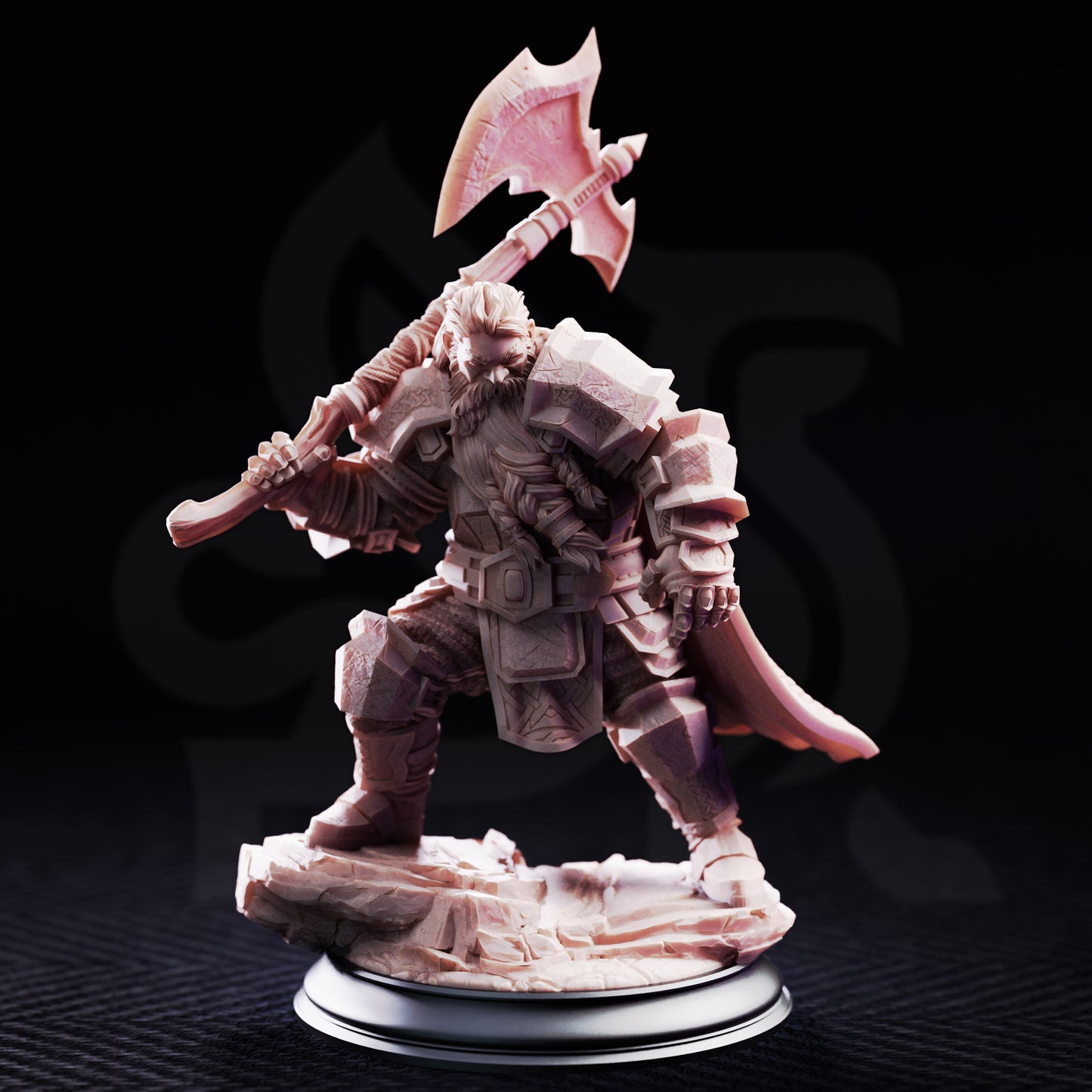 Took - Dwarven Axeman // D&D Miniature