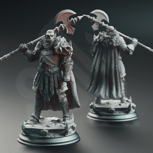 Orc Hero Figurine Trenon – Mythical Creatures | FantasyForge