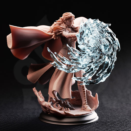 Tyria Ravensong - Unbridled Sorceress // D&D Miniature