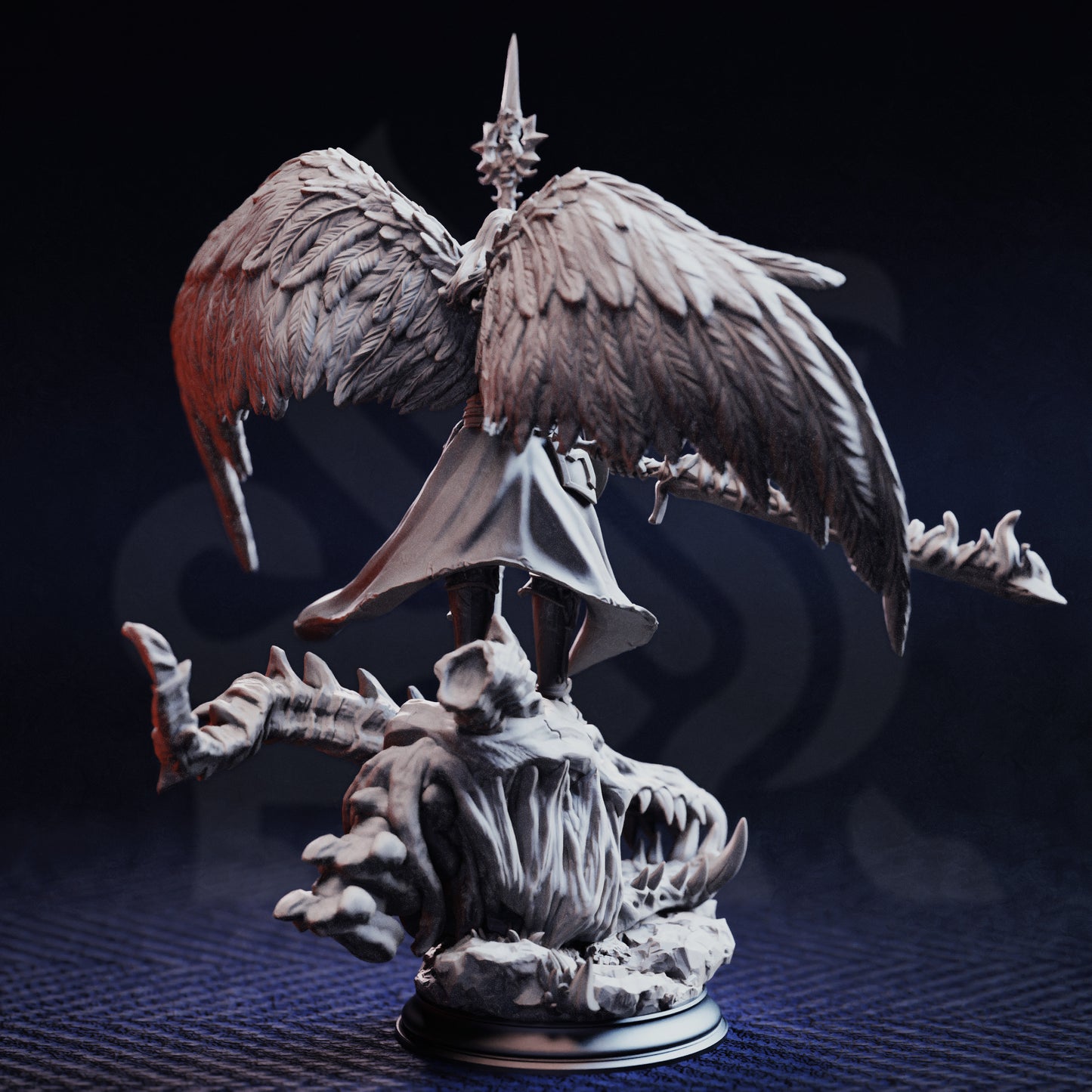 Tyrius the Reborn - Angel of Erdrydion // D&D Miniature