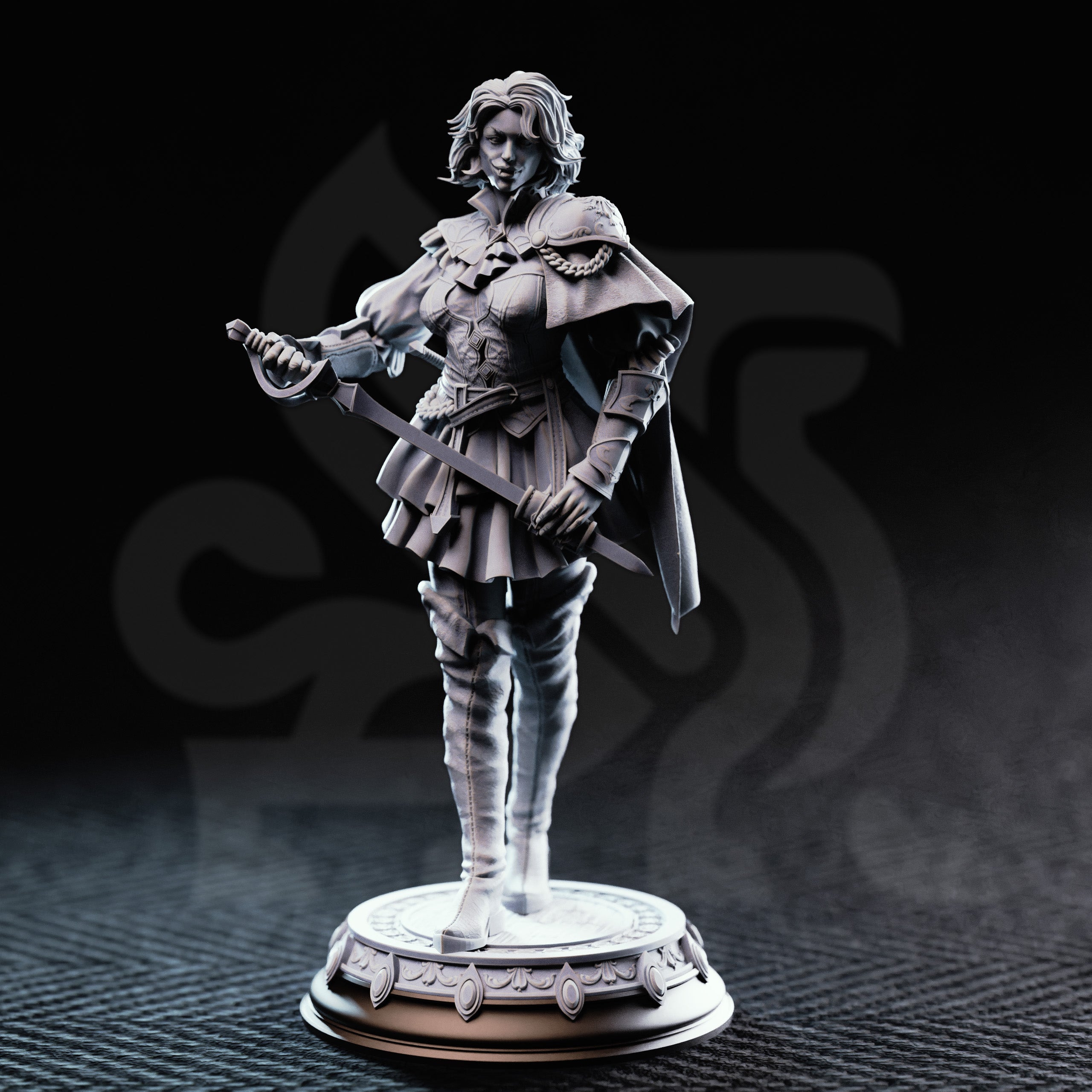 Victoria Asquith - Lady Duellist // D&D Miniature