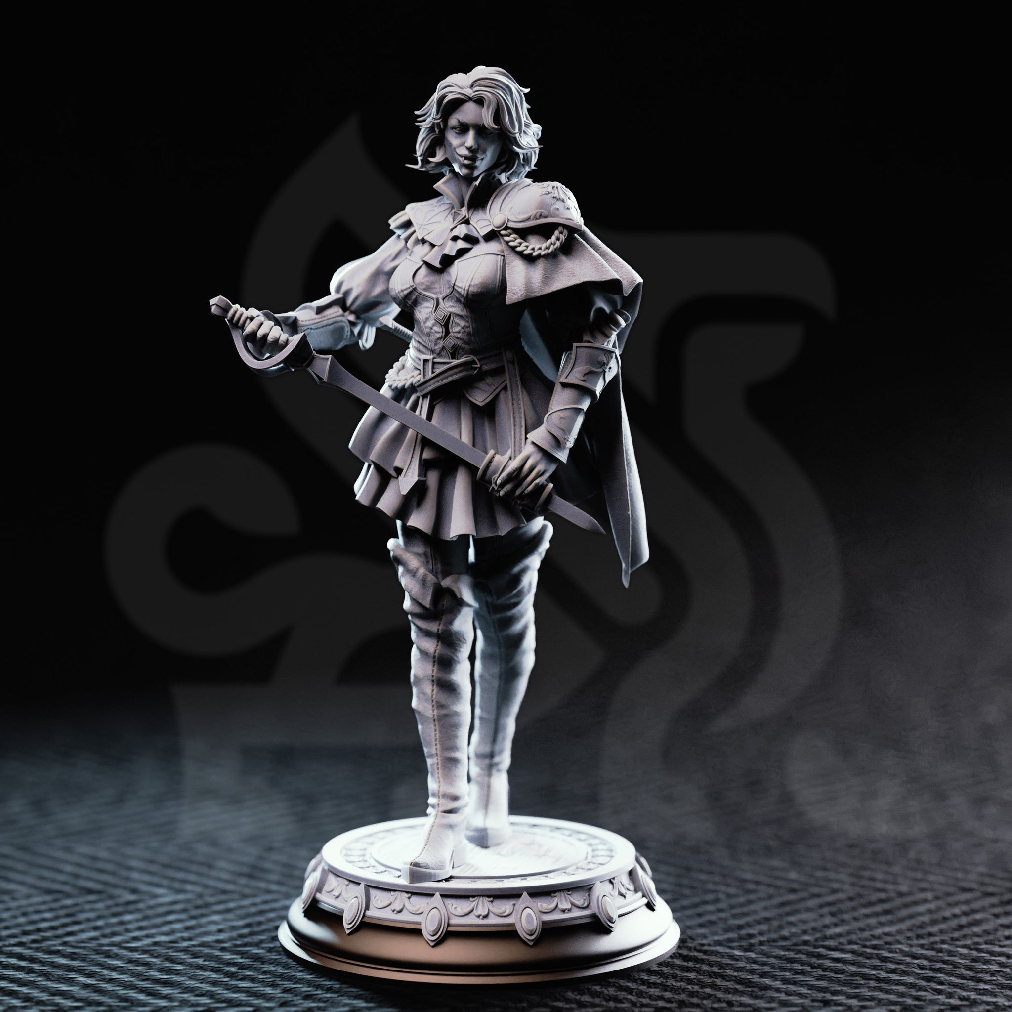Victoria Asquith - Lady Duellist // D&D Miniature